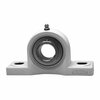 Ami Bearings SINGLE ROW BALL BEARING - 1-1/4 IN. KANIGEN SET SCREW WHITE PILLOW BLOCK UCPPL206-20MZ20W